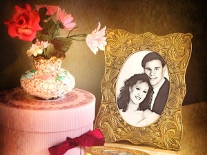 Antique marriage altar cropped